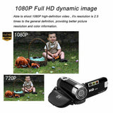 1080p Digital Video Camera USB Rechargeable With US/EU/UK/AU Plug Charger
