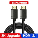 Baseus 8k HDMI-compatible Digital Cable For Xiaomi Mi Box 8k/60hz 4k/120hz 48gbps/PS5/PS4/Laptop TV/Monitor/Projectors